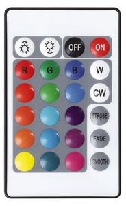Eglo 75815 - LED RGB stmievateľné vonkajšie svietidlo POGGIOBELLO LED/2600 mAh IP44 biele + diaľkový ovládač