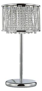 Luxera 46117 - Krištáľová stolná lampa STIXX 3xG9/33W/230V