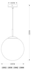 GLOBO 15852 - Luster na lanku VARUS 1xE27/40W/230V