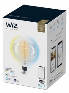 Philips WiZ Tunable white 8718699786731 LED žiarovka Filament Globe E27 6,5W/470lm G200 2700-6500K