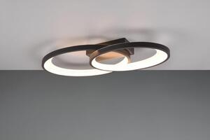 TRIO Reality R64482134 MALAGA stropné svietidlo SMD LED 25W/2900lm 3000K čierna, biela