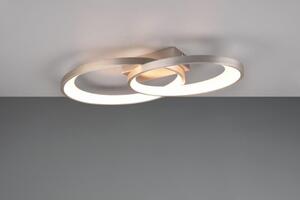 TRIO Reality R64482107 MALAGA stropné svietidlo SMD LED 25W/2900lm 3000K nikel matný