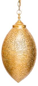 Luxusná mosadzná lampa Golden Egg