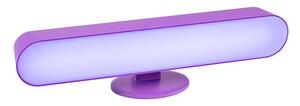 RABALUX 76017 Parker dekoračná stolná lampa LED nabíjacia V270mm 3W RGB fialová, biela, stmievateľné, diaľkový ovládač, vrátane batérie CR2026