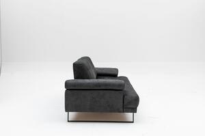 Dizajnová sedačka Vatusia 199 cm antracitová