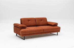 Dizajnová sedačka Vatusia 199 cm oranžová