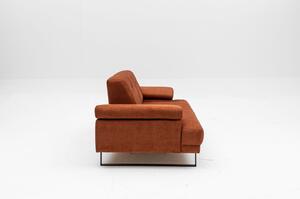 Dizajnová sedačka Vatusia 199 cm oranžová