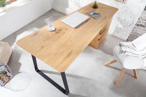 Písací stôl PERSEUS 160 cm - prírodná