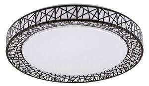 RABALUX 71140 Nilin stropné svietidlo LED D490mm 48W/3400lm 3000-6500K čierna, biela, stmievateľné, diaľkový ovládač