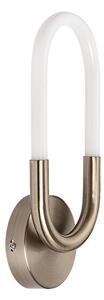 RABALUX 71138 Irelia nástenné svietidlo LED 9W/650lm 4000K saténový chróm, biela