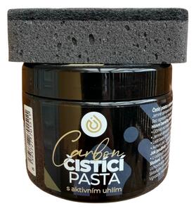Carbon čistiaca pasta s aktívnym uhlím 500g + hubka nanolab