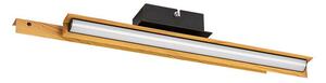RABALUX 71045 Remiel nástenné svietidlo LED 12W/760lm 3000K matná čierna, imitácia dreva