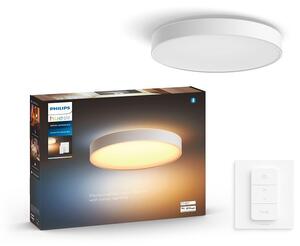 Philips HUE LED White Ambiance 41159/31/P6 Enrave M stropné svietidlo 19,2W 2450lm 2200-6500K 38,1cm biele stmievateľné BlueTooth + HUE Switch
