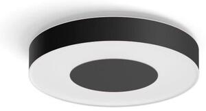 Philips HUE LED White and color Ambiance 41164/30/P9 Infuse L stropné svietidlo 52,5W 3700lm 2200-6500K+RGB 42,5cm čierne stmievateľné BlueTooth