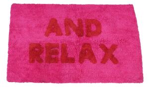 Ružová kúpeľňová predložka 50x80 cm And Relax – Rex London