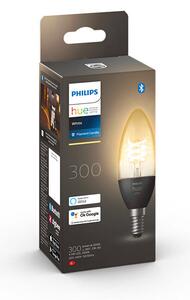 Philips HUE LED White Filament žiarovka E14 4,5W 300lm 2100K sviečka stmievateľná BlueTooth