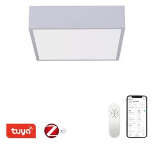 Immax NEO CANTO SLIM 07238L inteligentné stropné svietidlo 280x280x70mm 22W/1610lm, biela, Zigbee 3.0