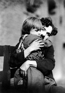 Fotografia Jackie Coogan And Charlie Chaplin