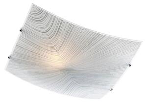 Redo 05-812 - Stropné svietidlo SHAKE 1xE27/42W/230V 29,5x29,5 cm biele
