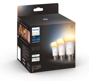 Philips HUE LED White Ambiance žiarovka 3xE27 6W 800lm 2200-6500K stmievateľná BlueTooth
