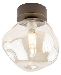 Stropné svietidlo LAVA 1xG9/8W/230V bronzové/dymovo-béžové