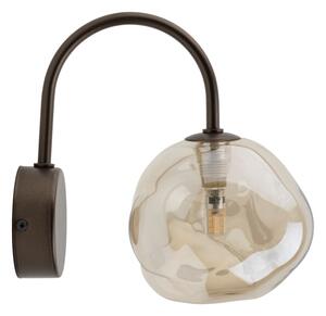 Brilagi - Nástenná lampa VULCANO 1xG9/8W/230V hnedá/dymová béžová