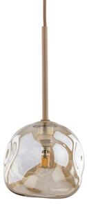 Závesný luster na lanku LAVA 1xG9/8W/230V béžová/dymová béžová