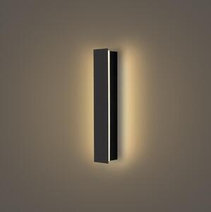 Brilagi - LED Vonkajšie nástenné svietidlo LINEAR LED/8W/230V 3000K IP65 čierna