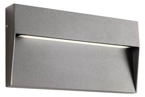 REDO 90481 LANDER vonkajšie nástenné svietidlo SMD LED 6W 700/205lm 3000K IP54 antracit
