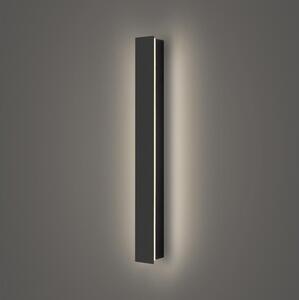 Brilagi - LED vonkajšie nástenné svietidlo LINEAR LED/12W/230V 4000K IP65 čierne