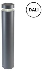 REDO 90505-DALI XGROW vonkajšie stojanové svietidlo/stĺpik SMD LED V800mm 24W 3017/1706lm 3000K IP65 tmavo šedá