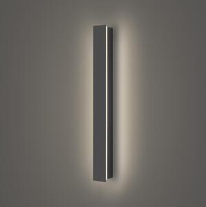 Brilagi - LED vonkajšie nástenné svietidlo LINEAR LED/12W/230V 4000K IP65 antracit