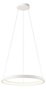 Redo 01-2672 - LED stmievateľný luster na lanku ICONIC LED/50W/230V pr. 58 cm biela