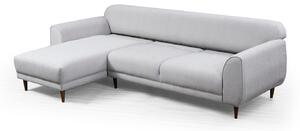 Dizajnová rozkladacia sedačka Haylia 287 cm béžová - ľavá