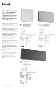 Redo 01-2384 - LED nástenné svietidlo TABLET LED/11W/230V 3000K CRI 90 čierne