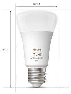 Philips Hue White and color ambiance 8719514291379 Starter Kit E27 9W/1100lm 2000-6500K+RGB bluetooth 2-set + bridge + switch