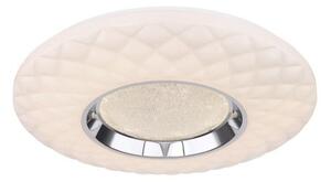 GLOBO SMART LIGHT 48006FSH-30 MAGNIFIQUE stmievateľné stropné LED svietidlo 490 mm 30W/2200lm 3000-6500K IP20 biela s diaľkovým ovládaním, starlight efekt
