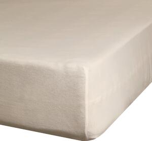 Plachta jersey s lycrou PREMIUM 140/200+30cm béžová