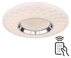 GLOBO SMART LIGHT 48006FSH-30 MAGNIFIQUE stmievateľné stropné LED svietidlo 490 mm 30W/2200lm 3000-6500K IP20 biela s diaľkovým ovládaním, starlight efekt