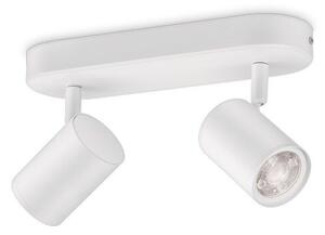 Philips WiZ Colors 8719514551893 IMAGEO bodové svietidlo 2xGU10 10W/700lm 2200-6500K+RGB biela stmievateľné