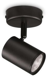 Philips WiZ Tunable white 8719514551817 IMAGEO bodové svietidlo 1xGU10 5W/350lm 2700-6500K čierna stmievateľné