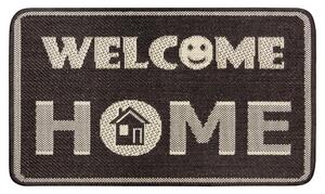 Hnedá rohožka Hanse Home Weave Smiley Welcome, 50 x 80 cm