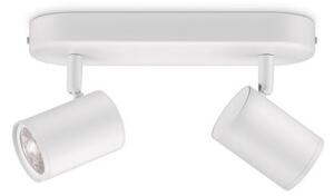 Philips WiZ Colors 8719514551893 IMAGEO bodové svietidlo 2xGU10 10W/700lm 2200-6500K+RGB biela stmievateľné