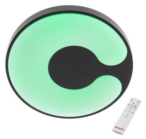 Redo 05-927 - LED RGBW stropné svietidlo BIGSI LED/48W/230V priemer 50 cm čierne + DO