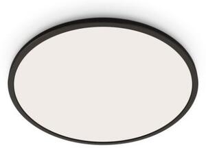Philips WiZ Tunable white 8719514337992 SuperSlim stropné svietidlo LED 14W/1400lm 2700-6500K čierna stmievateľné