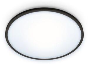 Philips WiZ Tunable white 8719514337992 SuperSlim stropné svietidlo LED 14W/1400lm 2700-6500K čierna stmievateľné