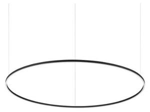 Ideal Lux 304458 ORACLE SLIM závesné svietidlo LED D1500mm 76W 7050/3650lm 3000K čierna, DALI