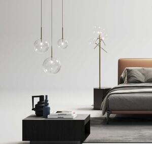 Ideal Lux 306551 EQUINOXE závesné svietidlo 1xG4 D250mm chrómová