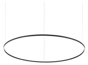 Ideal Lux 304472 ORACLE SLIM závesné svietidlo LED D1500mm 89W 9650/5000lm 4000K čierna