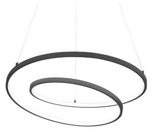 Ideal Lux 304588 OZ závesné svietidlo LED D800mm 55W 6100/2510lm 3000K čierna, DALI